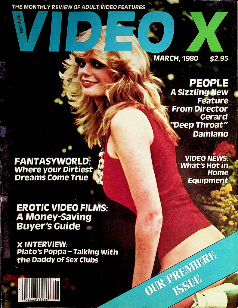 Video X Magazine Georgina Spelvin & Annette Haven March 1980 Premiere Issue  062922lm-p