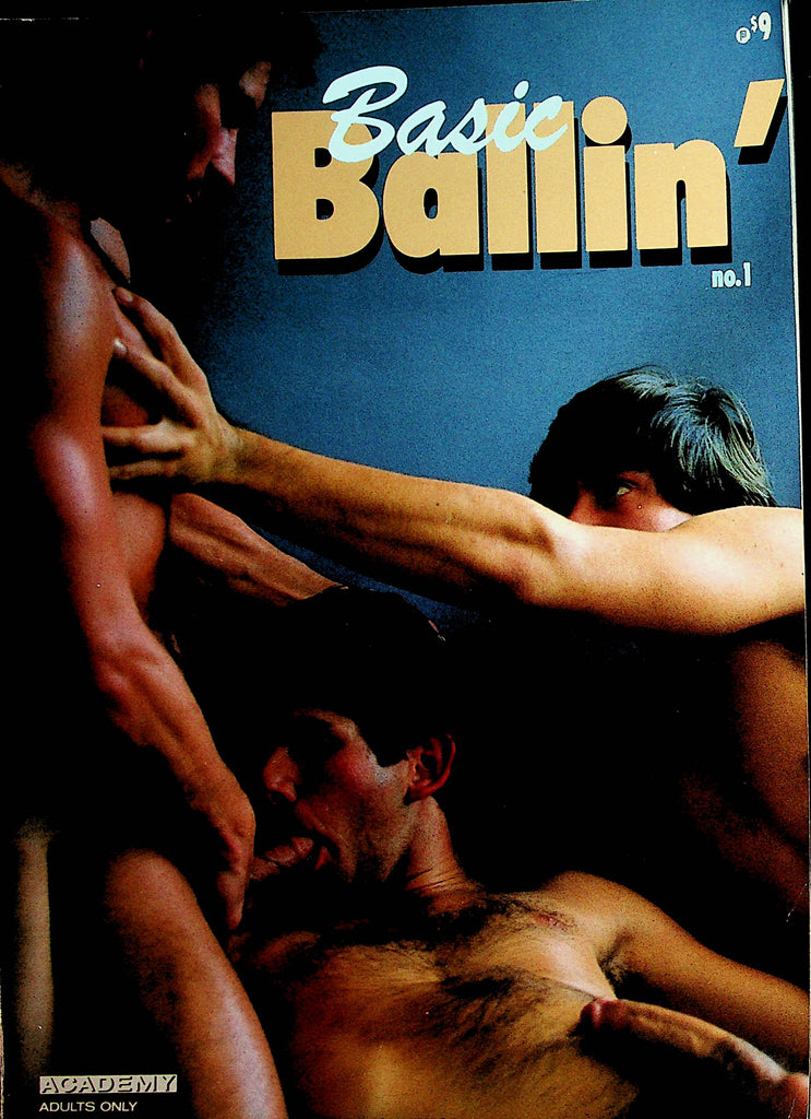 Basic Ballin' Gay Magazine  #1 1980's  by Academy     011022lm-dm