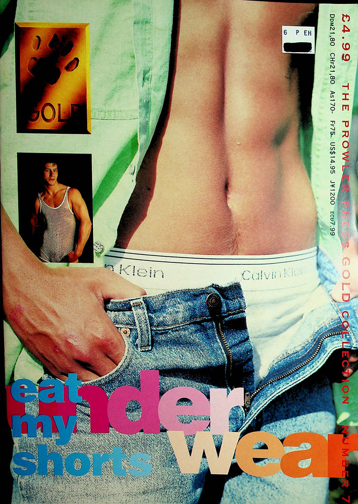 The Prowler Press Gold Collection Gay Magazine  Hunky Gabriel  #7 1993    092821lm-dm