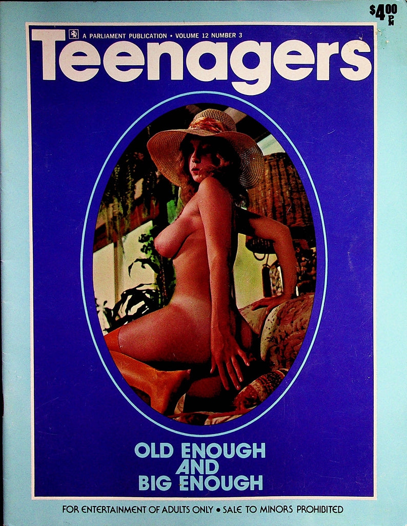 Teenagers Magazine   Roberta Pedon  vol.12 #3  1977   18+  Parliament Publication  111422lm-p