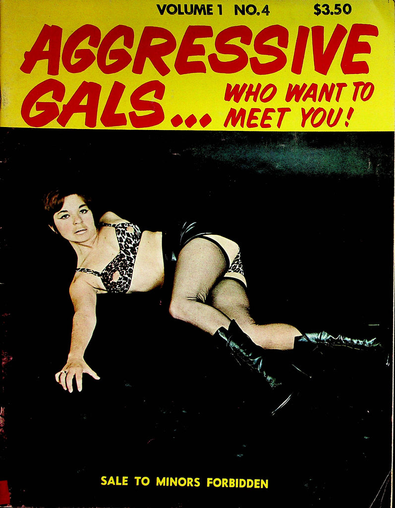 Aggressive Gals... Who Want To Meet You! Contact Magazine  Dominant Women vol.1 #4  1971 by HOM    122422lm-p