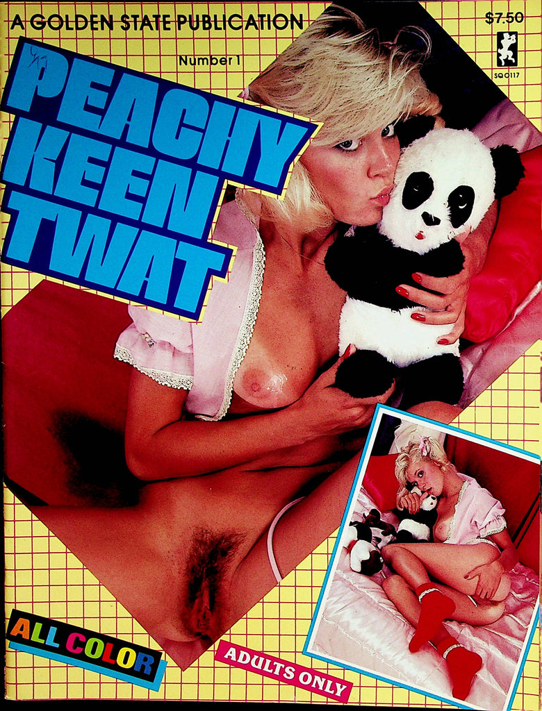 Peachy Keen Twat Magazine  Pussies Spread For You  #1  1990's 091522lm-p2