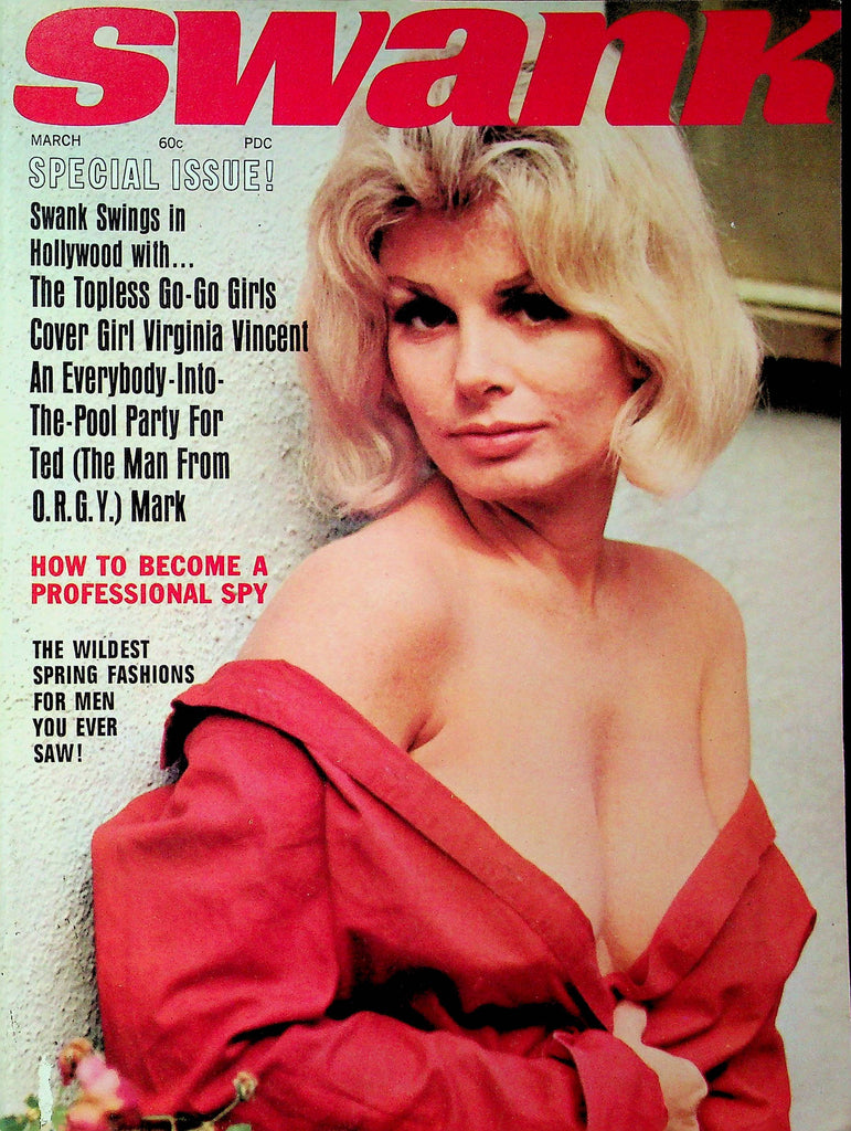 Swank Magazine Ft. Virginia Vincent & Swinging In Hollywood March 1967 040323RP