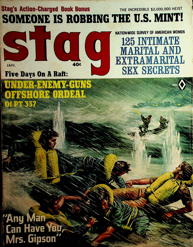 Stag Magazine  Intimate Marital And Extramarital Sex Secrets  January 1966   122021lm-dm