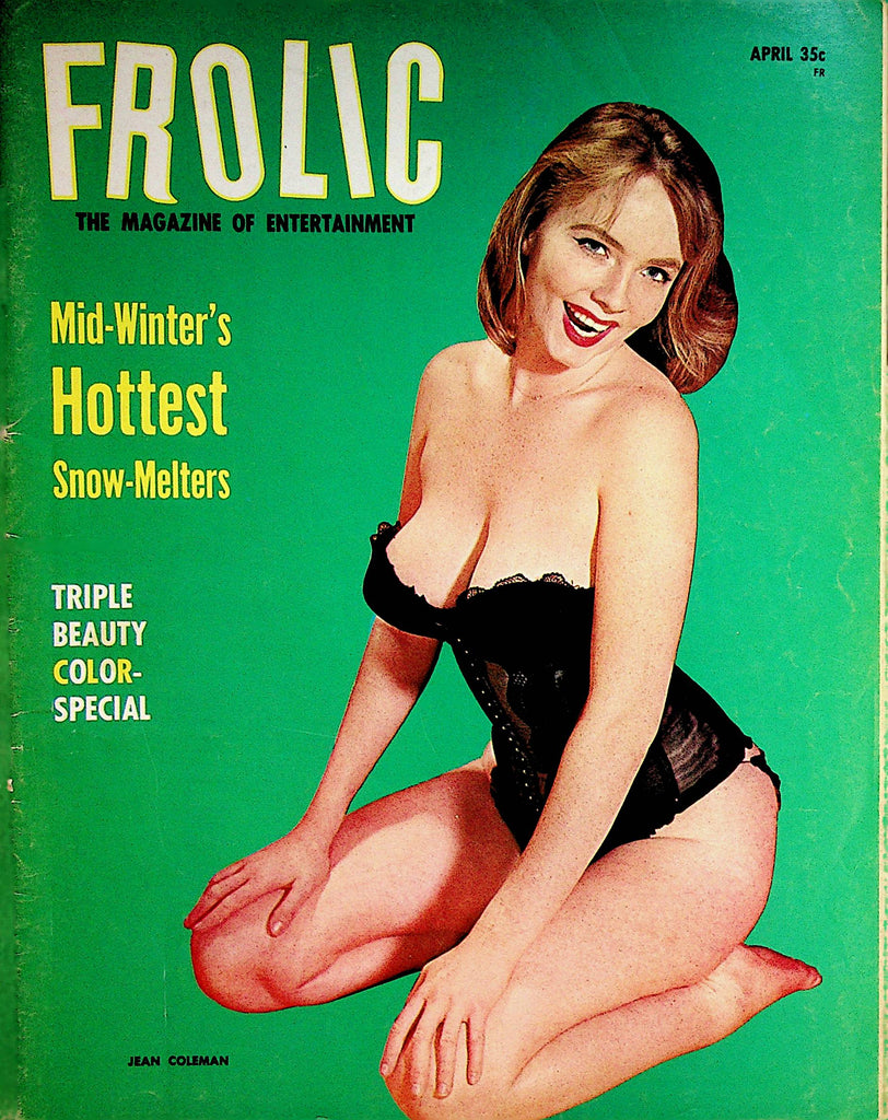 Frolic Magazine   Covergirl Jean Coleman  April 1962   091722lm-p2