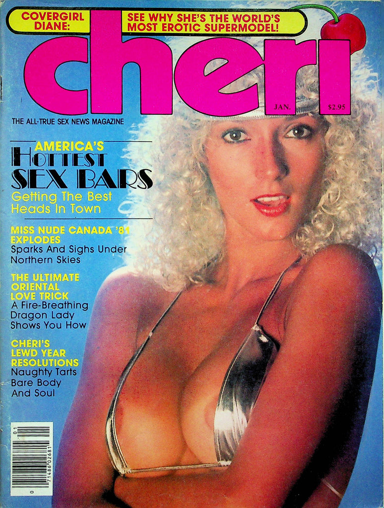 Cheri Magazine Diane & Miss Nude Canada January 1982 090222RP