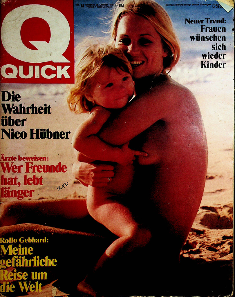 Quick German Magazine  #44  October 1979   070920lm-sh