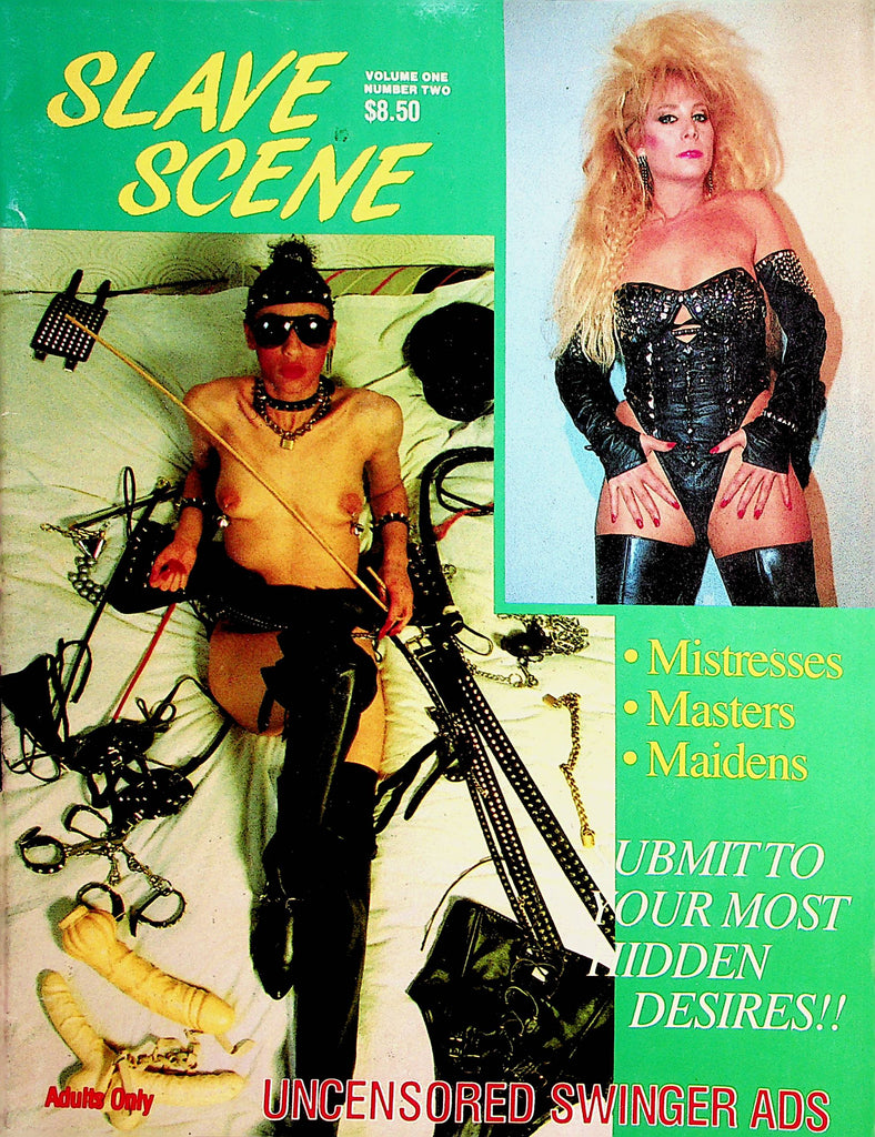 Slave Scene Contact Magazine Mistresses, Masters, Maidens  vol.1 #2 1990  011022lm-dm