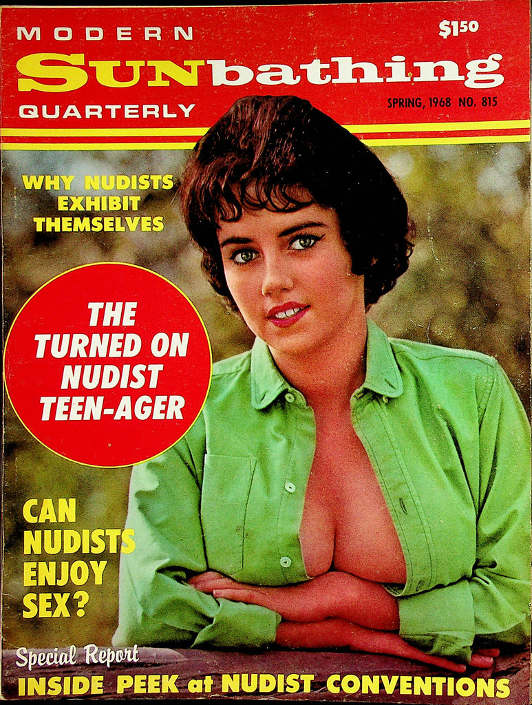 Modern Sunbathing Quarterly Vintage Magazine The Turned On Nudist Teen – Mr- Magazine