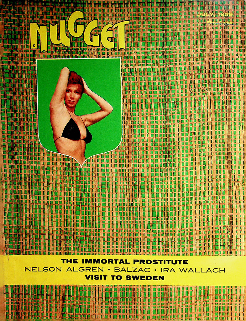 Nugget Busty Magazine  Woodland Nymph Elsa Martinelli  July 1956     071822lm-p