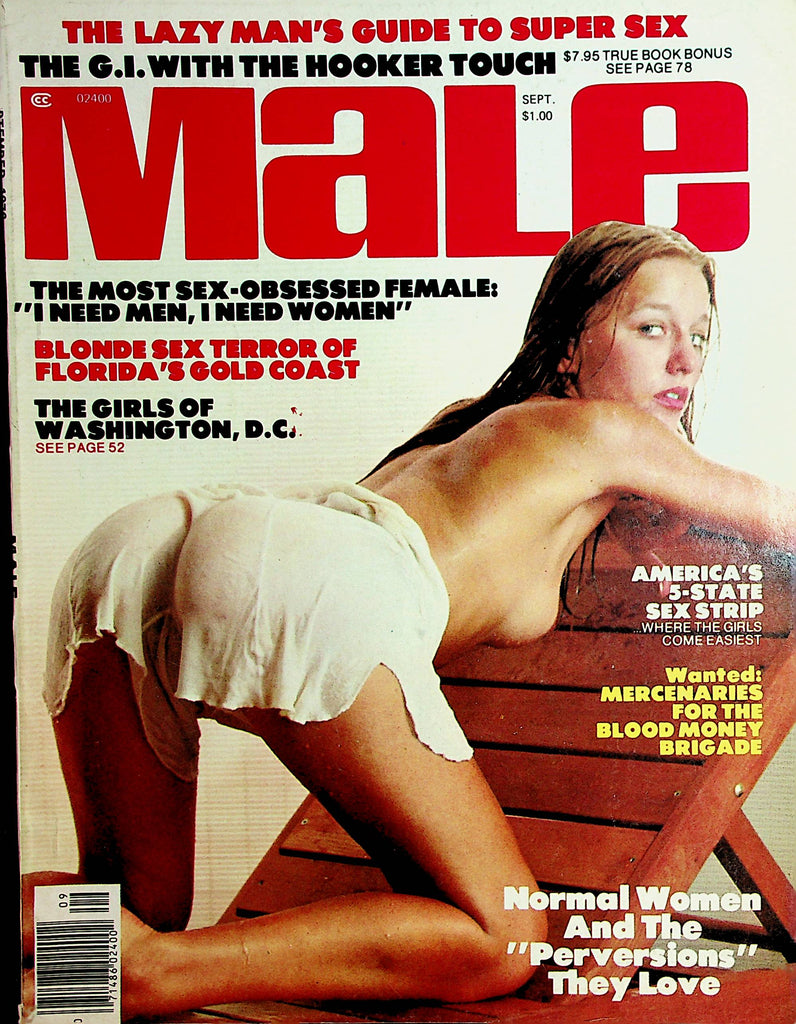 Male Vintage Magazine  Centerfold Shelley -Wide Open For Anything  September 1976     121421lm-dm
