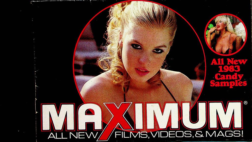 Maximum Film , Videos & Mags Adult Catalog  Candy Samples and More!  1993   102122lm-p2