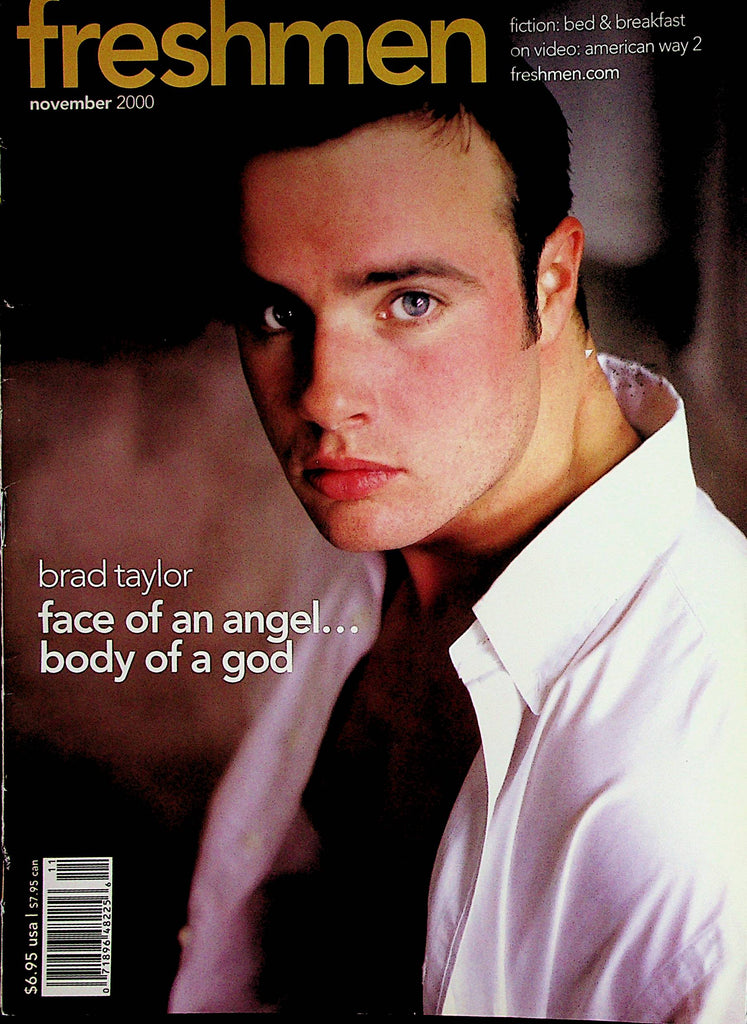 Freshmen Gay Magazine  Cover Guy Brad Taylor  November 2000    112222lm-p