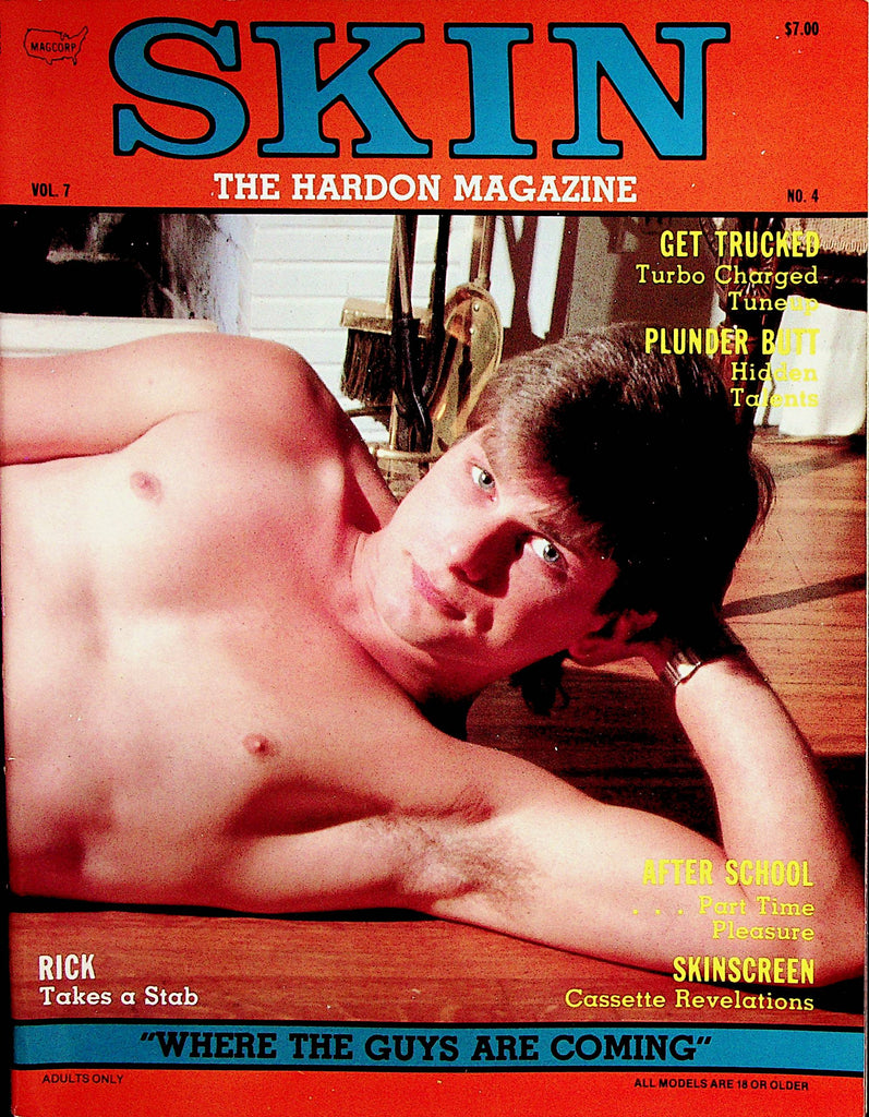 Skin Gay Magazine  Rick Takes A Stab  vol.7 #4  1986    Magcorp     081322lm-p