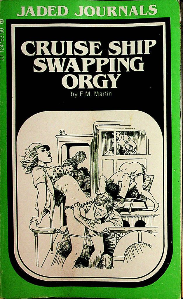 Cruise Ship Swapping Orgy Vintage Novel by F.M. Martin  1982    110921lm-dm