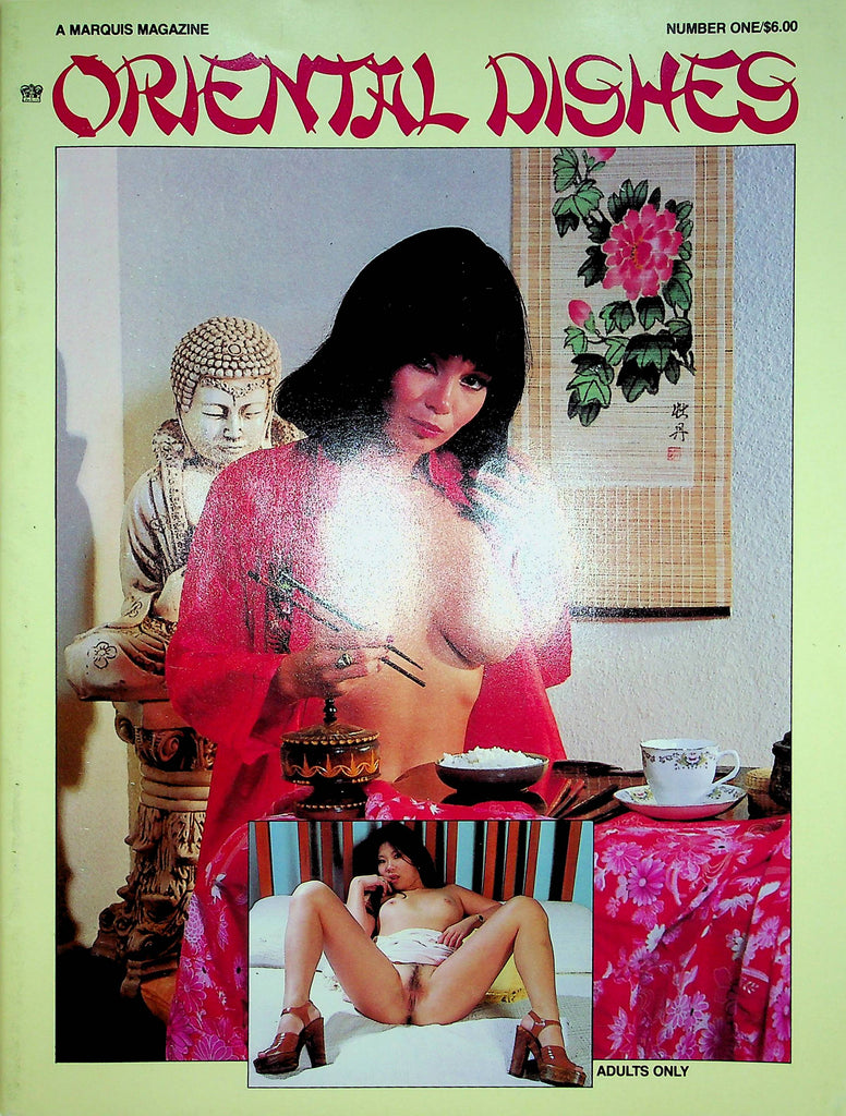 Oriental Dishes Magazine Dollhouse & Around The World & Back 1985 100422RP