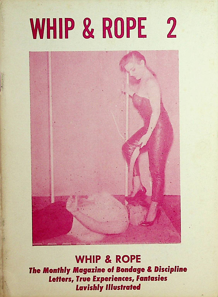 Whip & Rope 2  Fetish Illustrated Novel   1960's    062821lm-dm