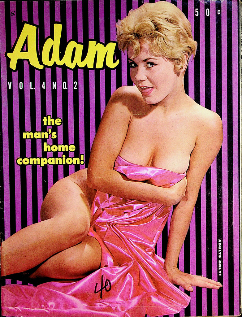 Adam Busty Magazine  Covergirl Joan Webb  vol.4 #2  1960   072322lm-p