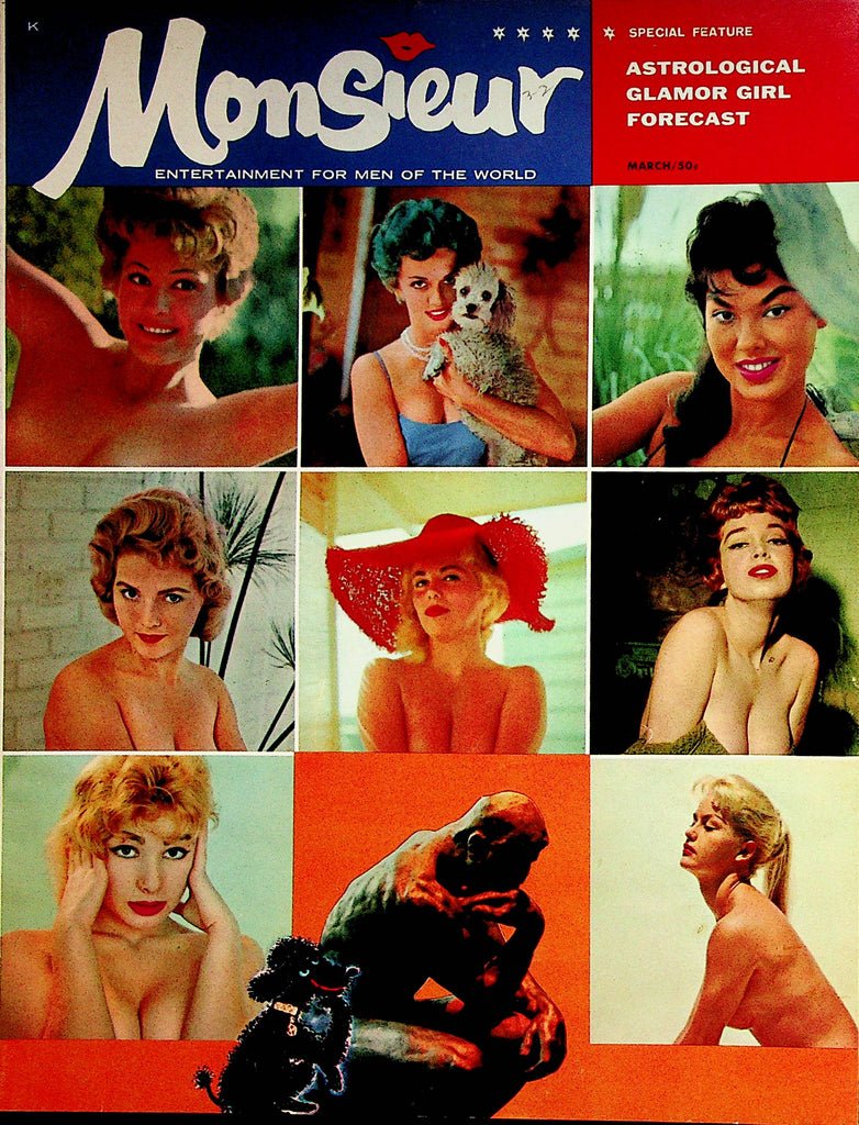 Monsieur Magazine   Luga The Native Girl / Astrological Glamor Girl Forecast  March 1960  100622lm-p