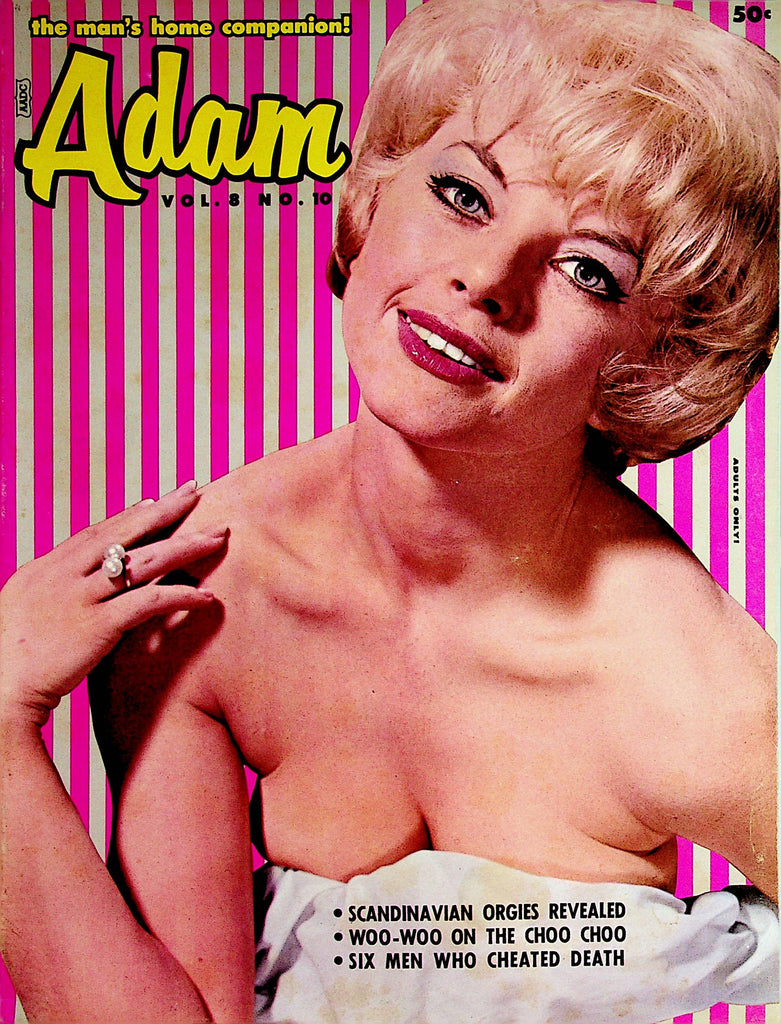 Adam Busty Magazine   Covergirl Sophia Hardy  vol.8 #10 1964        070322lm-p