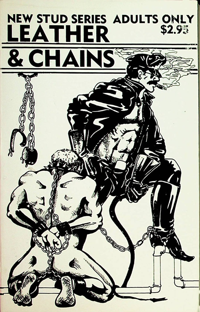 Leather & Chains Fetish Gay Novel  1979  New Stud Series   062621lm-DM2