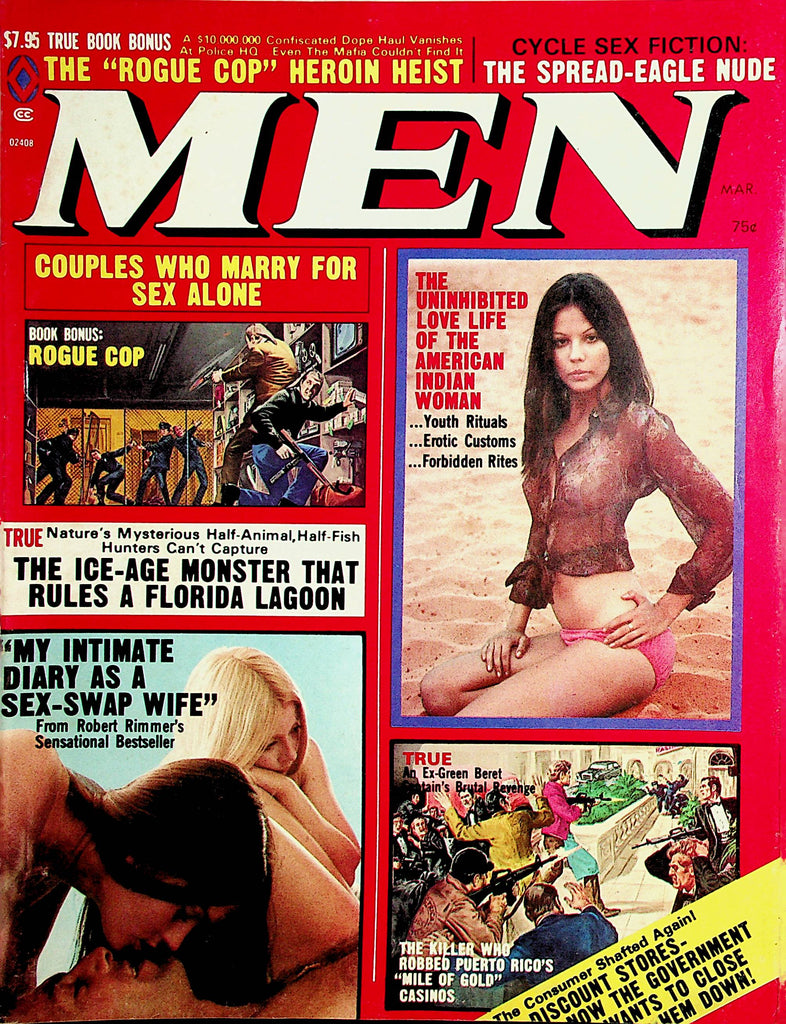 Men Magazine  Uninhibited Love Life Of The American Indian Woman  March 1974  112021lm-dm2