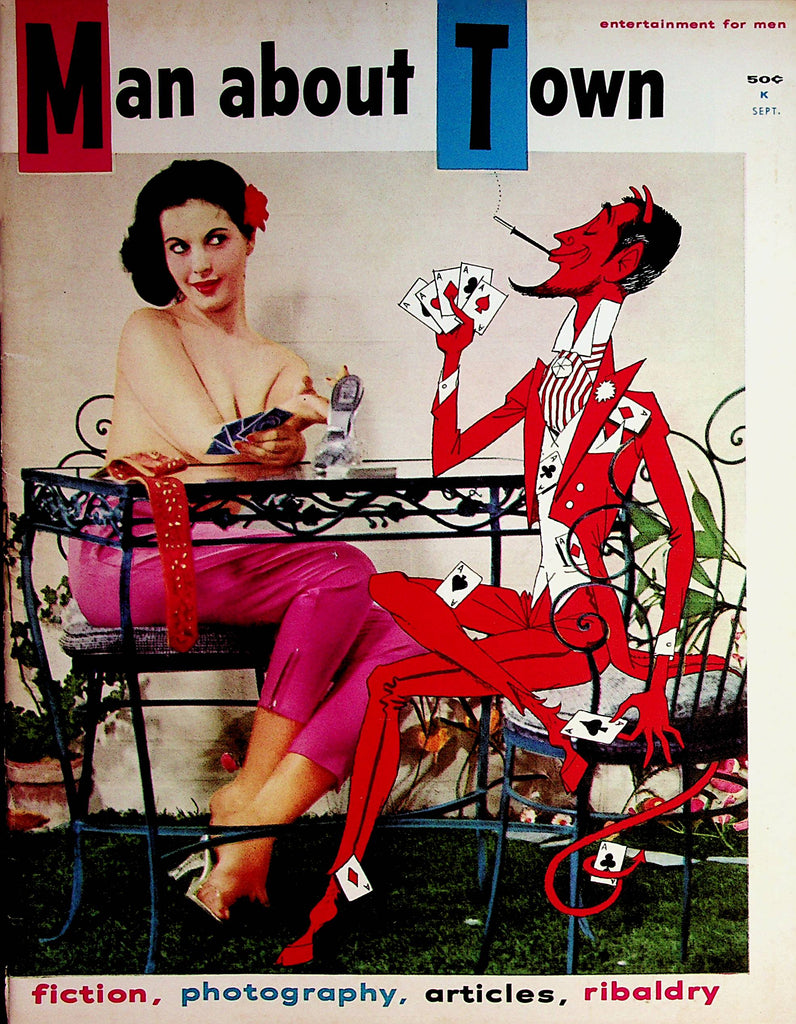 Man About Town Vintage Magazine  Elizabeth Rae  September 1958   062026lmp-GSC
