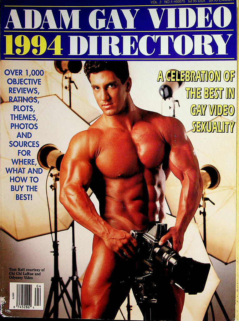 Adam Gay Video 1994 Directory Magazine  Cover Guy Tom Katt  vol.2 #4      090122lm-p