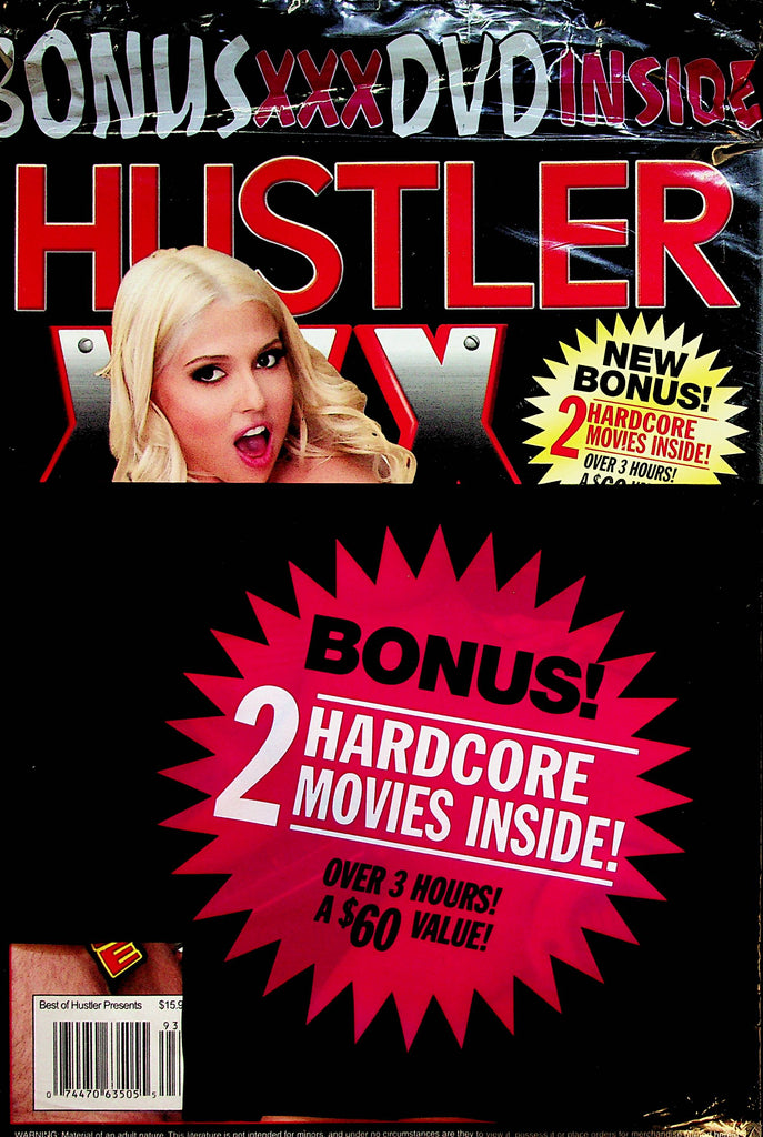 Hustler  XXX Magazine  #96  2000 w/DVD     new/sealed   011623lm-p3