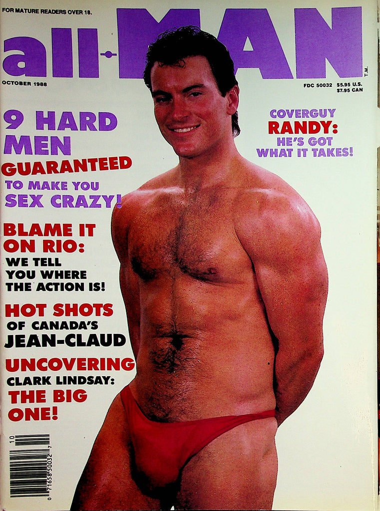 All Man Gay Magazine  Coverguy Randy  October 1988     050422lm-p2