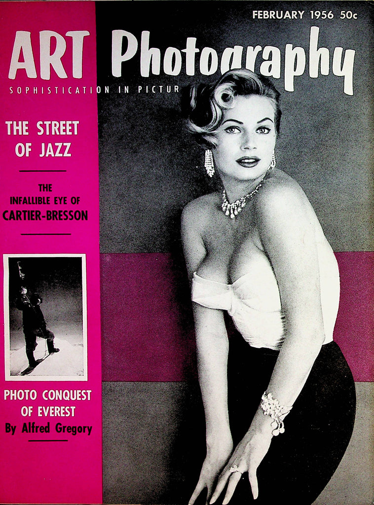 Art Photography Magazine  Covergirl Anita Ekberg  February 1956    071522lm-p