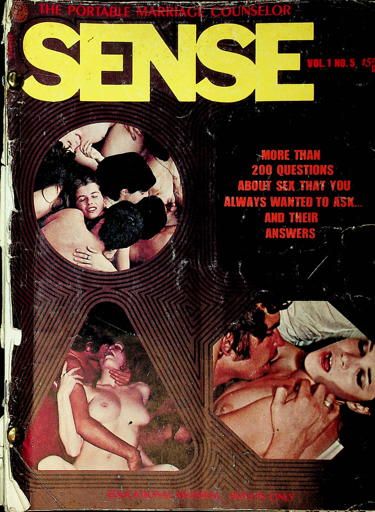 Sense Magazine Questions About Sex You Always Wanted To Ask vol.1 #5 1971   092021lm-dm