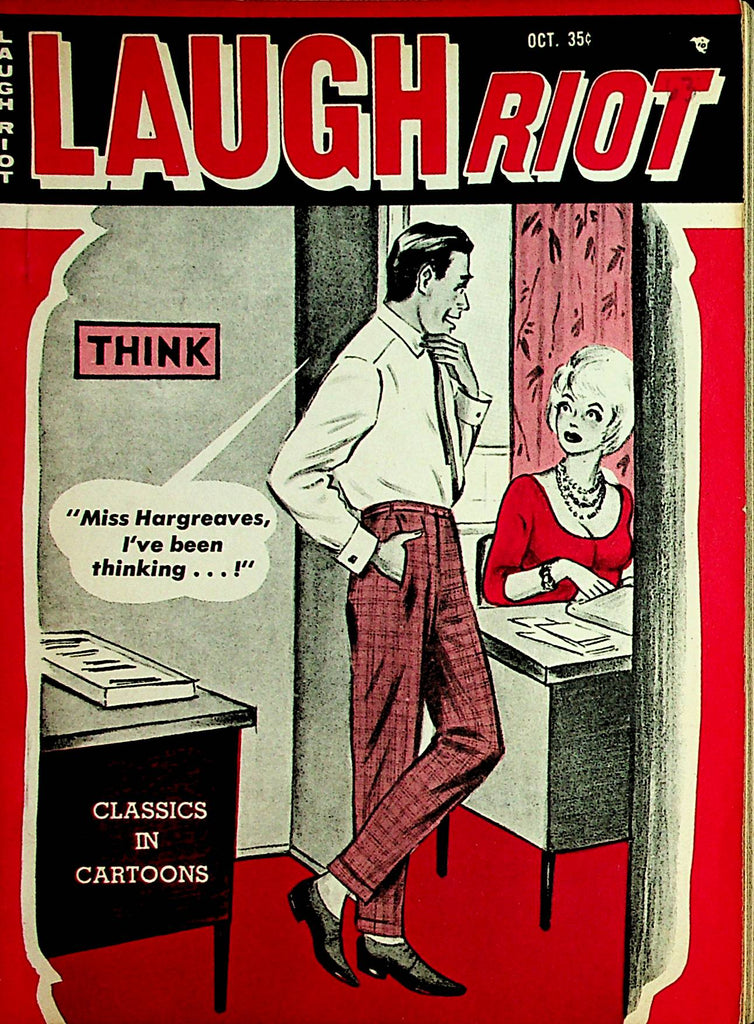 Laugh Riot Vintage Digest  Rita Marie  / Women and Cartoons!  October 1963  110221lm-m