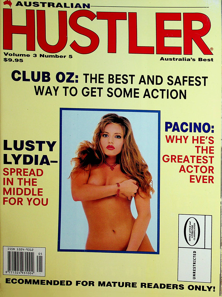 Hustler Australian Magazine  Lusty Lydia Spread / Al Pacino  vol.3 #5  1998   030822lm-p2