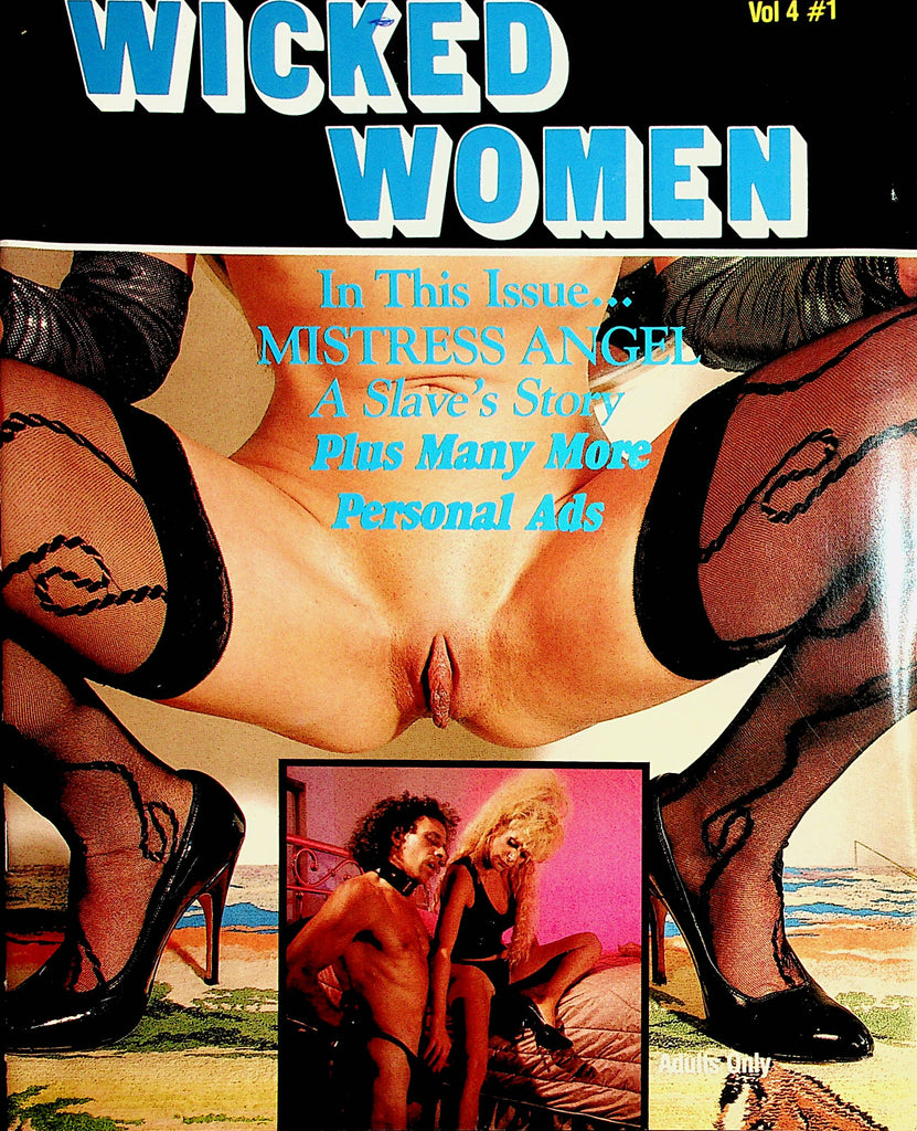 Wicked Women Fetish Magazine  Mistress Angel  vol.4 #1 1990 Esoteric Press  091120lm-sh2