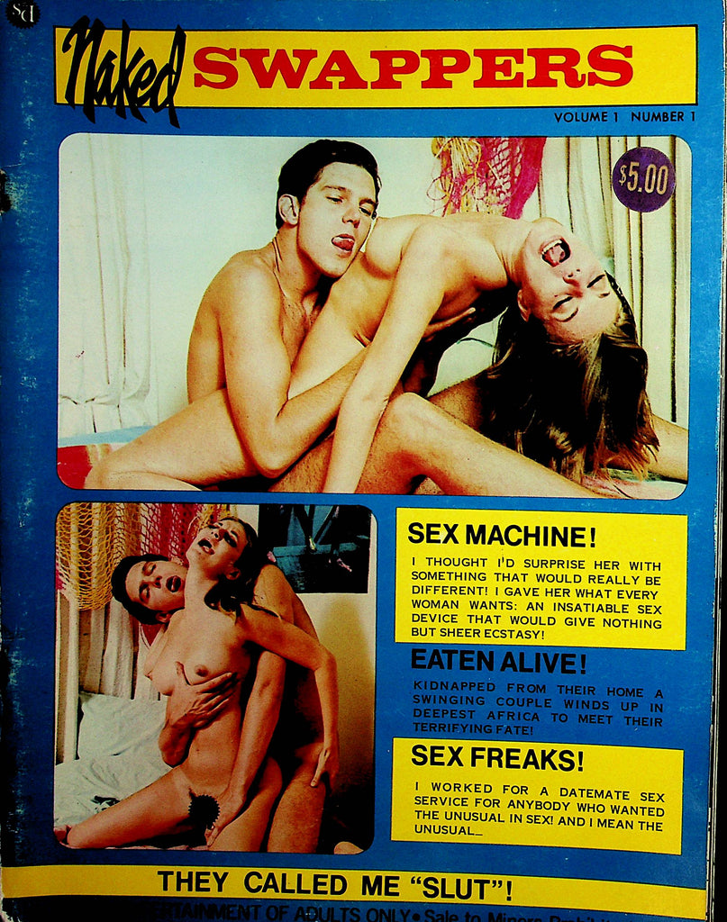 Naked Swappers Magazine  Sex Machine / Sex Freaks  vol.1 #1 1960's        020822lm-dp