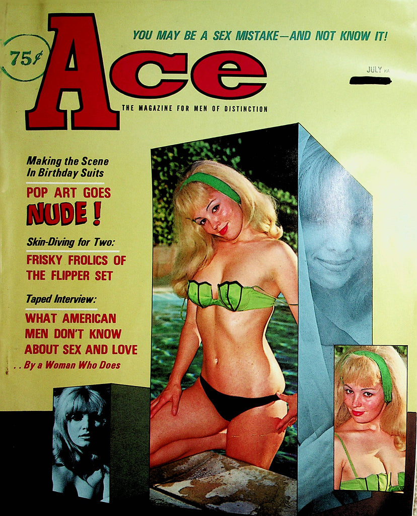 Ace Magazine  Covergirl Eve  July 1967     071321lm-sh