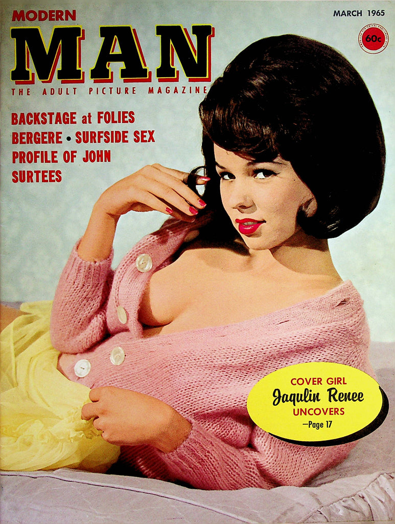 Modern Man Magazine   Covergirl Jaquline Renee  March 1965    080322lm-p