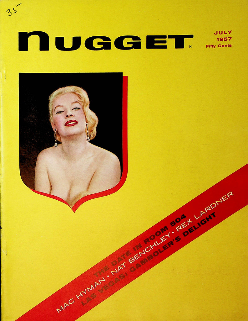 Nugget Busty Magazine   Julie Newmar   July 1957         112421lm-dm