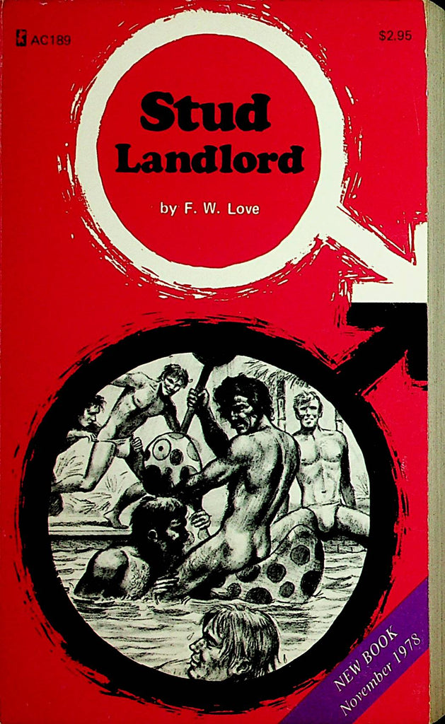 Stud Landlord Gay Novel  by F.W. Love   November 1978   Greenleaf Classic       080322lm-p2