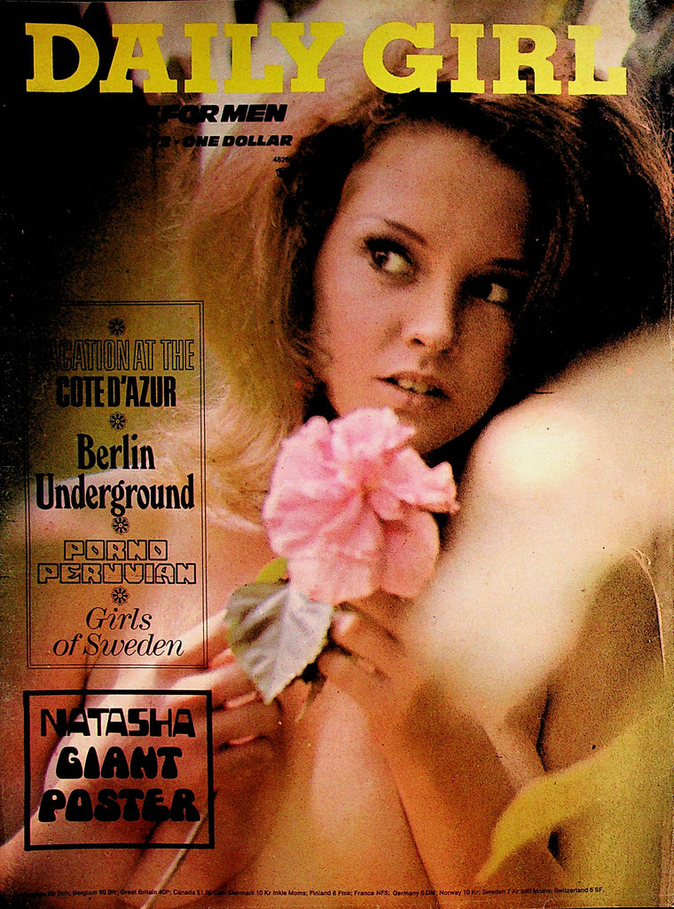 Daily Girl Busty Magazine  Girls Of Sweden / Natasha  February 1972   072522lm-p