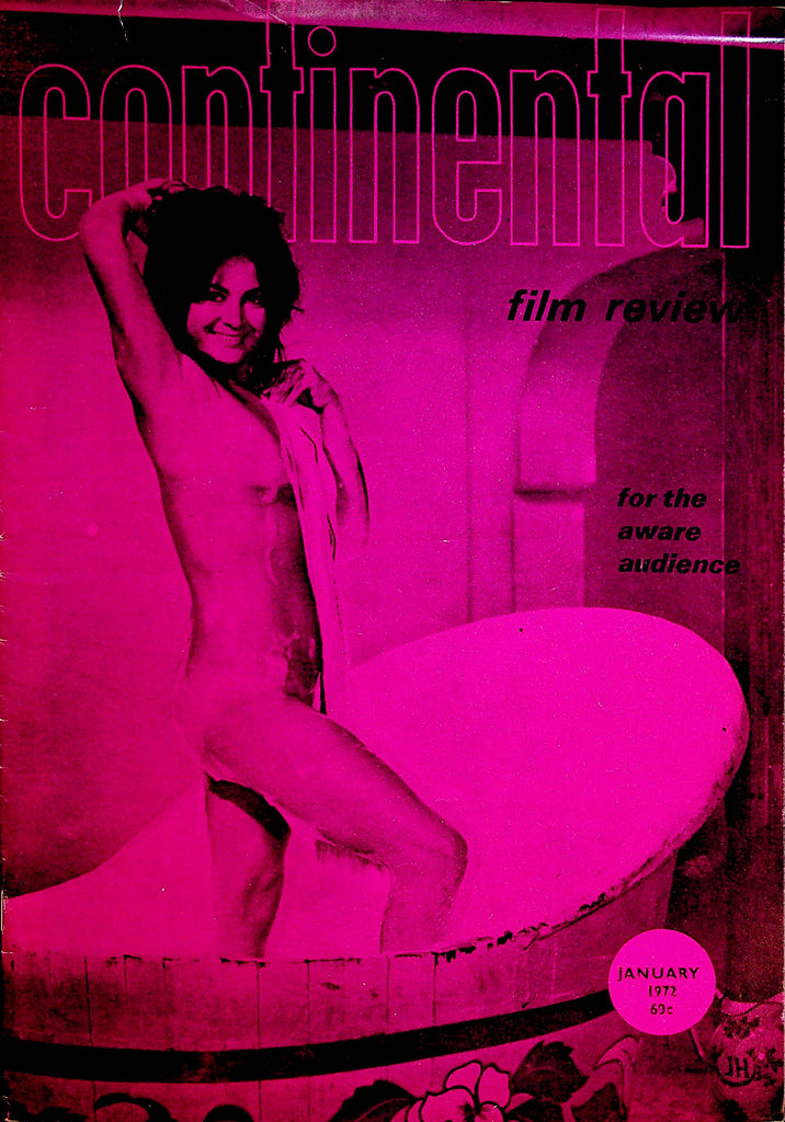 Continental Film Review Magazine  Covergirl Gabriella Giorgelli  January 1972      070222lm-p