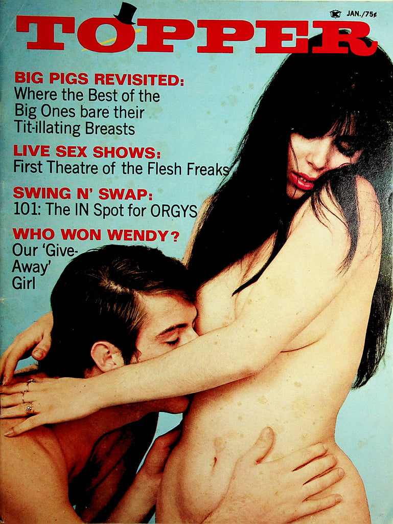 Topper Vintage Magazine  Busty Leah  January 1971    112021lm-dm
