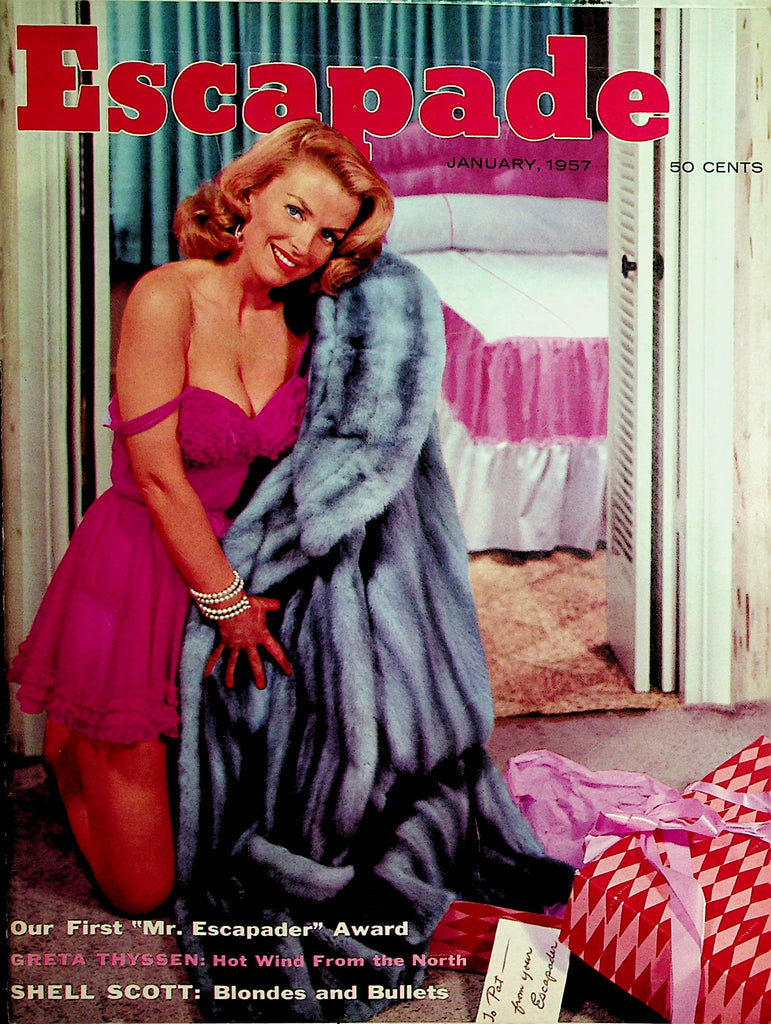 Escapade Vintage Magazine   Greta Thyssen  January 1957    093021lm-dm
