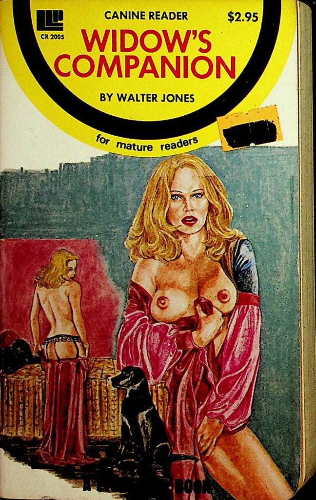 Widow's Companion Adult Novel by Walter Jones 1978  Liverpool Book  110121lm-dm