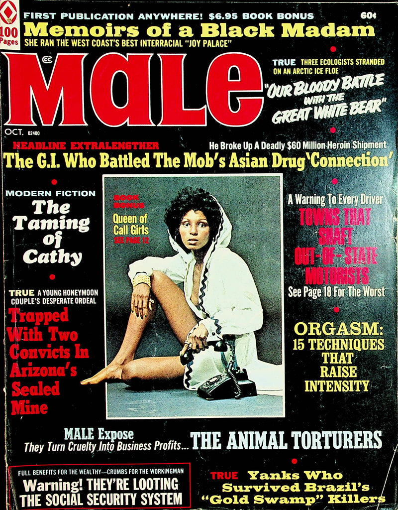 Male Magazine  Queen Of Call Girls  October 1972   081420lm-sh
