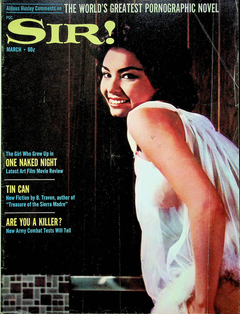 Sir! Magazine Claudia Henderson Cherry Chase March 1965 063022RP