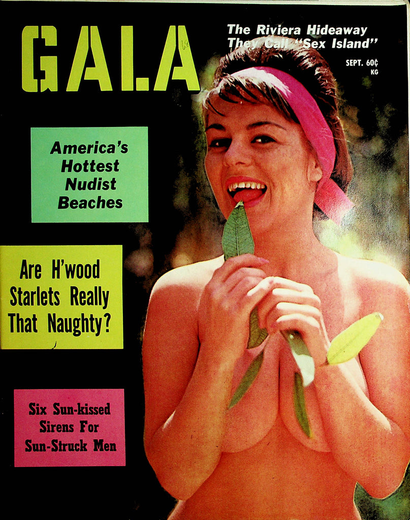 Gala Busty Vintage Magazine   Sun-Kissed Sirens  September 1968    101221lm-dm