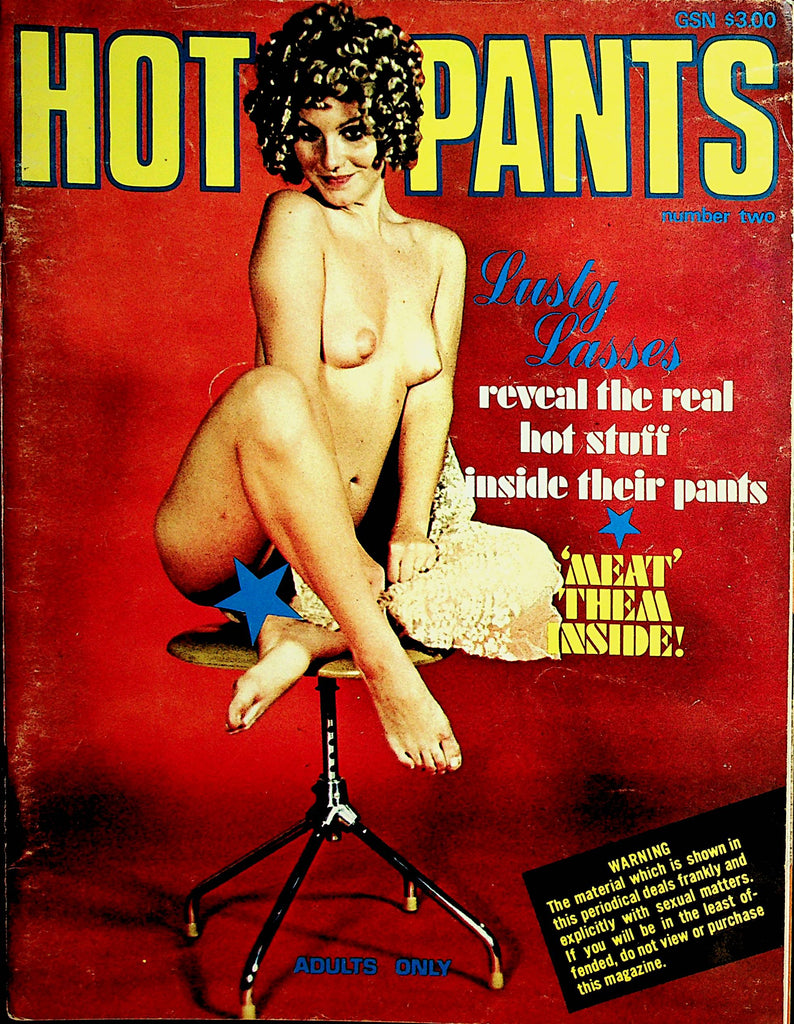 Hot Pants Magazine Lusty Lasses Reveal Hot Stuff In Their Pants  #2 1971 Utopia Publishing    021522lm-p
