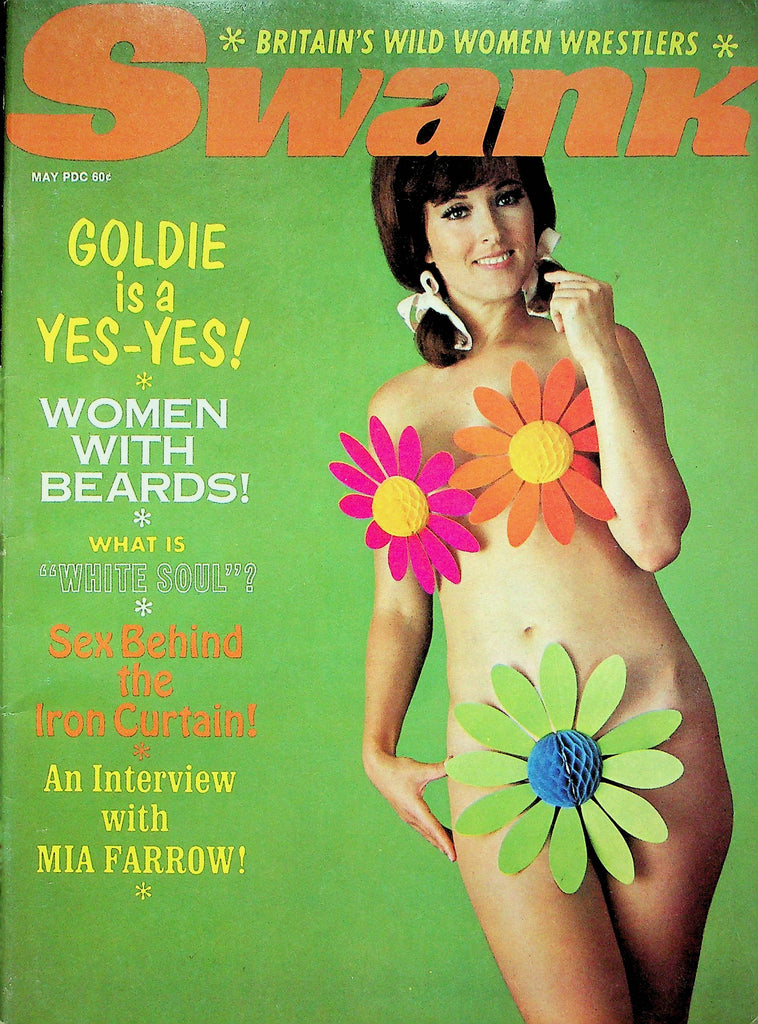 Swank Magazine Mia Farrow Goldie & Roberta May 1969 061322RP